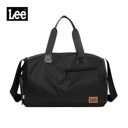 Waterproof Nylon Lightweight Gym Duffel Bags Women Men Dry Wet Shoe Pocket Weekend Overnight Shoulder Luggage Travel Bag