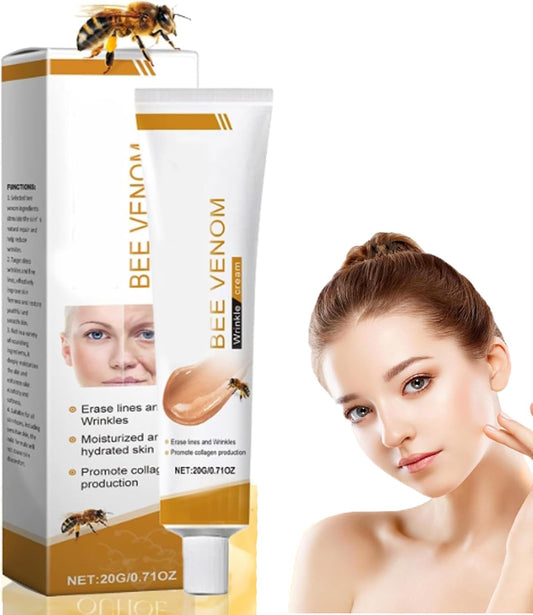Bee Venom Anti-Wrinkle Cream,Bee Venom Skin Treatment Cream,Anti Wrinkle Cream,Boto-X Bee Venom Wrinkle Removal Cream,Bee Venom Cream for Neck & Face,Face Moisturizer,Bee Venom Firming Body Cream