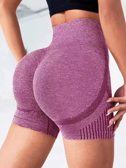 Women Yoga Shorts Women High Waist Workout Shorts Lift Butt Fitness Pants Sportswear Fitness Yoga Push up Yoga Gym Running Short