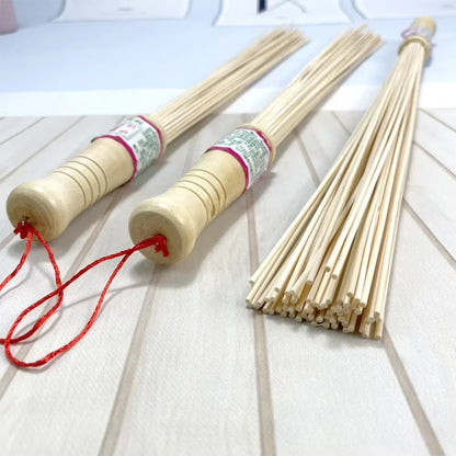 Bamboo Wood Massager Relaxation Hammer Stick Relieve Muscle Fatigue Environmental Health Wooden Handle Health Care Tool