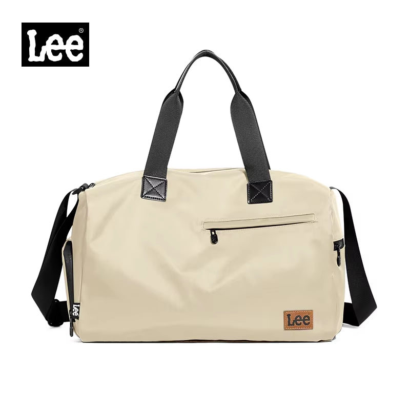 Waterproof Nylon Lightweight Gym Duffel Bags Women Men Dry Wet Shoe Pocket Weekend Overnight Shoulder Luggage Travel Bag