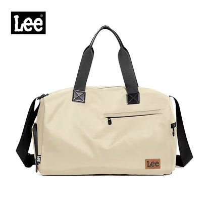 Waterproof Nylon Lightweight Gym Duffel Bags Women Men Dry Wet Shoe Pocket Weekend Overnight Shoulder Luggage Travel Bag