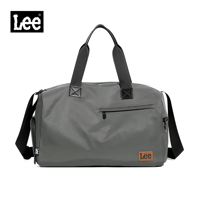 Waterproof Nylon Lightweight Gym Duffel Bags Women Men Dry Wet Shoe Pocket Weekend Overnight Shoulder Luggage Travel Bag