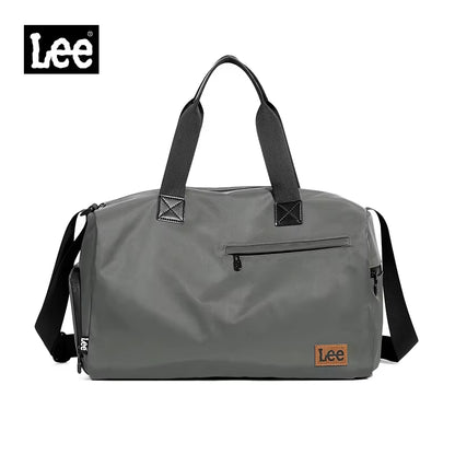 Waterproof Nylon Lightweight Gym Duffel Bags Women Men Dry Wet Shoe Pocket Weekend Overnight Shoulder Luggage Travel Bag