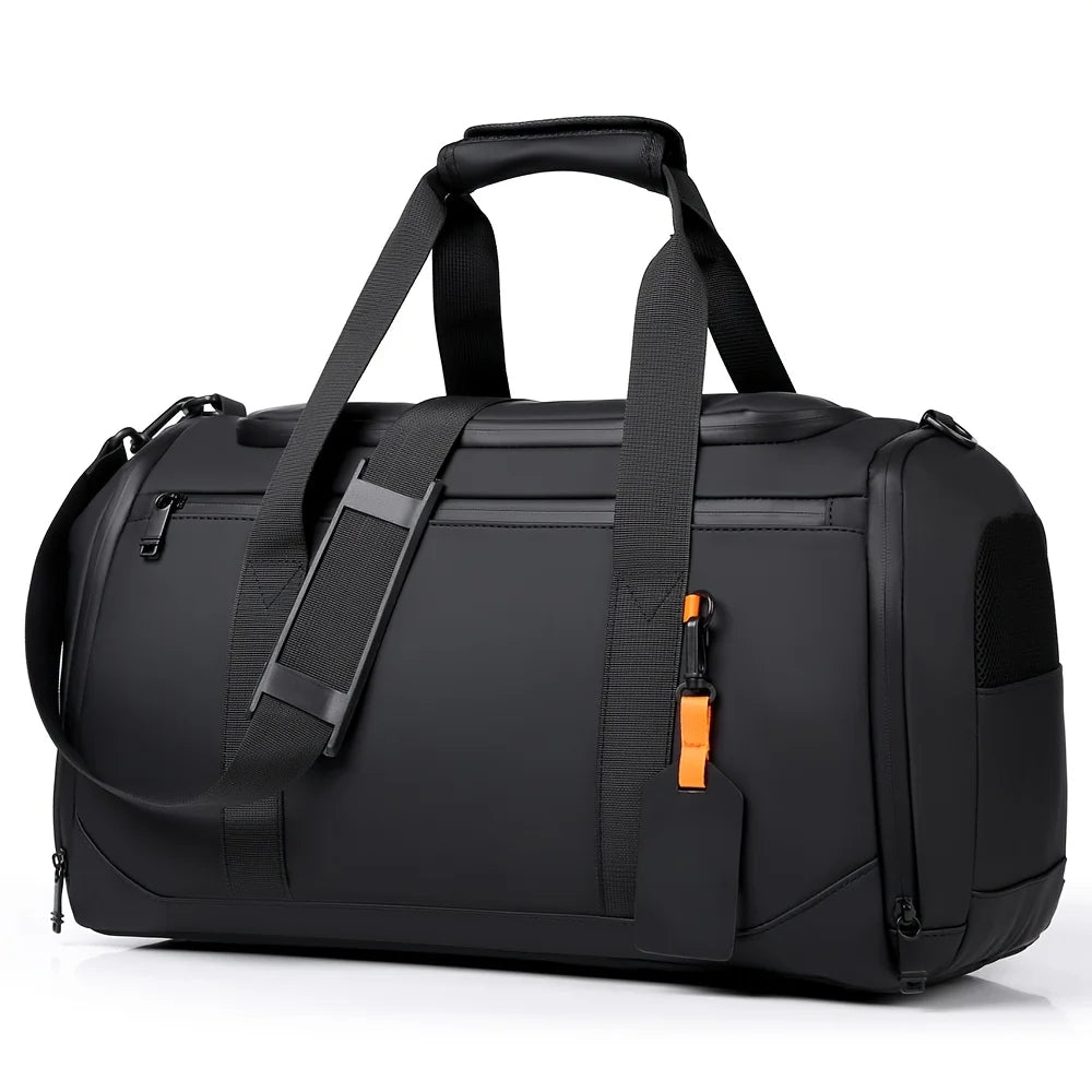 Elevate Your Travel Experience with Our Spacious and Stylish Large Capacity Travel Duffel Bag - Durable Oxford Cloth Design with Multiple Compartments for All Your Adventures