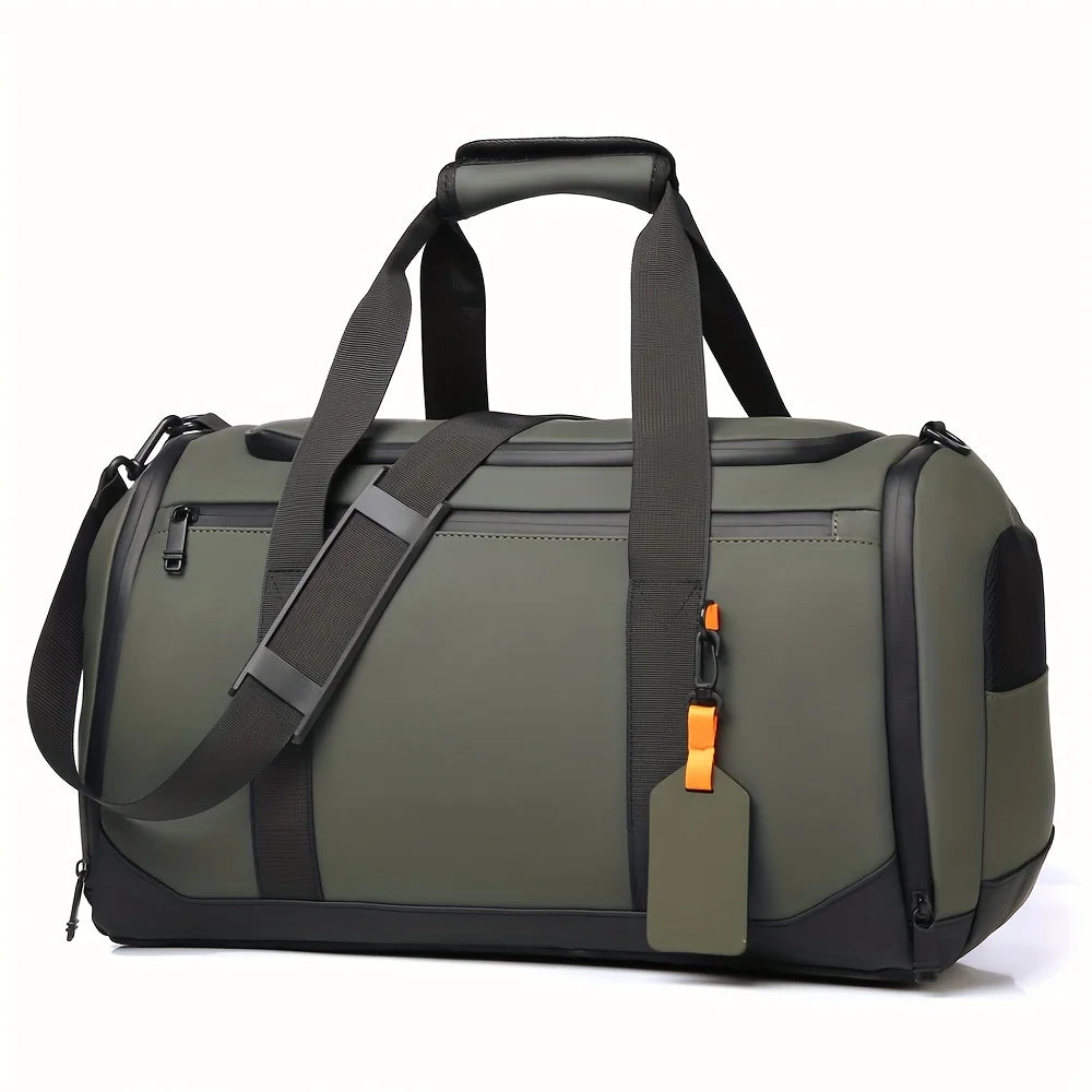 Elevate Your Travel Experience with Our Spacious and Stylish Large Capacity Travel Duffel Bag - Durable Oxford Cloth Design with Multiple Compartments for All Your Adventures
