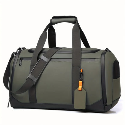 Elevate Your Travel Experience with Our Spacious and Stylish Large Capacity Travel Duffel Bag - Durable Oxford Cloth Design with Multiple Compartments for All Your Adventures