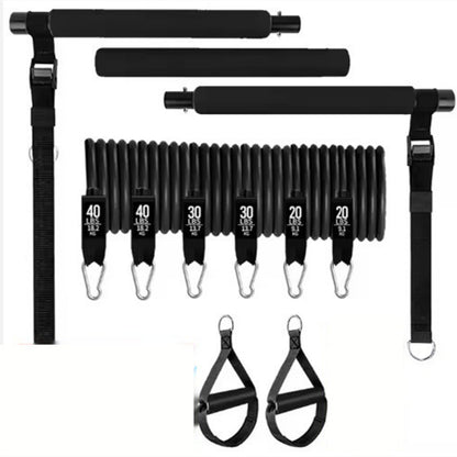 Yoga Fitness Rod Stretching Enhanced Female Rope Stretch