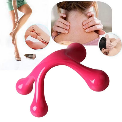 1Pcs Handheld Arch Body Massager Health Balance Four Ball Back Mini Massage Stick Relax Acupressure Health Massage Tool